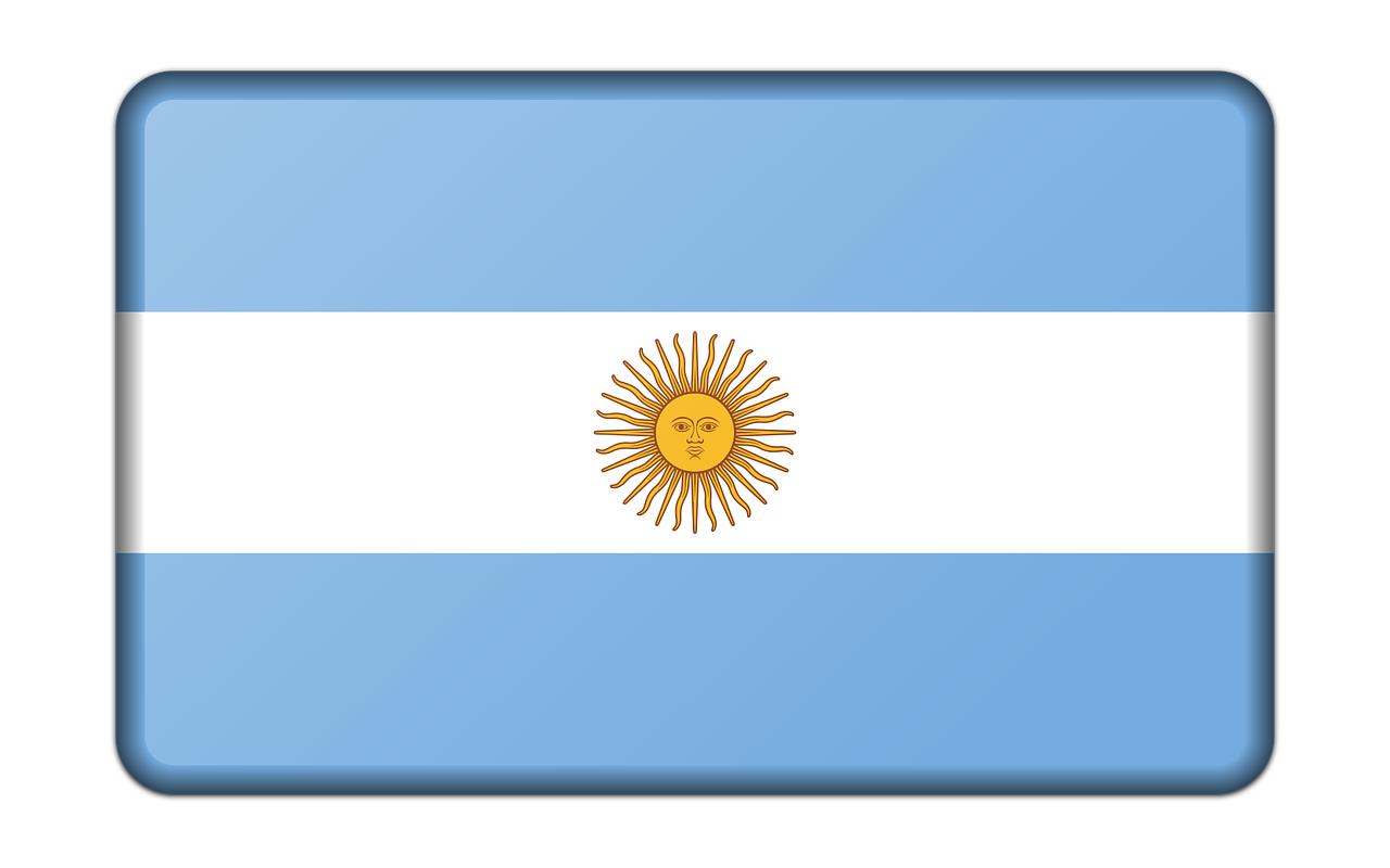 Argentinien Fahne (c) Pixabay